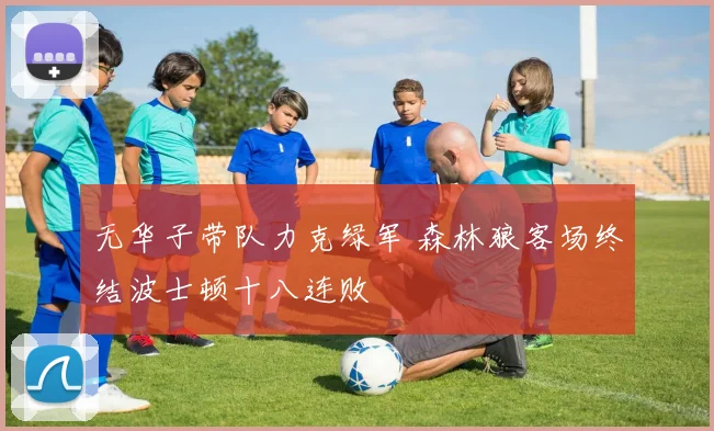 无华子带队力克绿军 森林狼客场终结波士顿十八连败